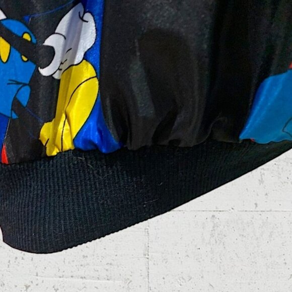 Walt Disney Mickey Mouse Bomber Jacket Vintage 90’s Large - Picture 8 of 13